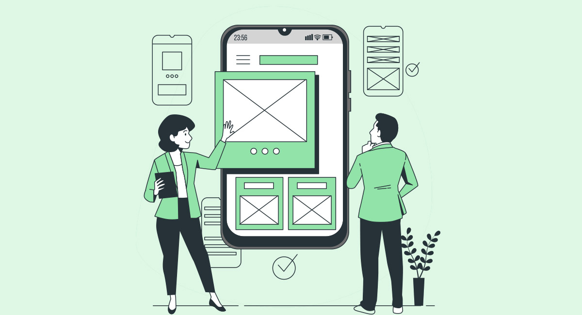 guide to create mobile app wireframe